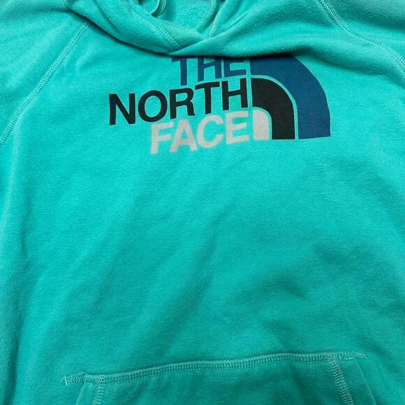 The NorthFace Women’s Size Small Lightweight Cotton Ocean Blue Hoodie - Picture 5 of 5